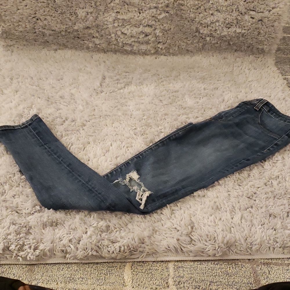DSTLD Distressed  Slim High Rise Skinny Jeans - Picture 6 of 11